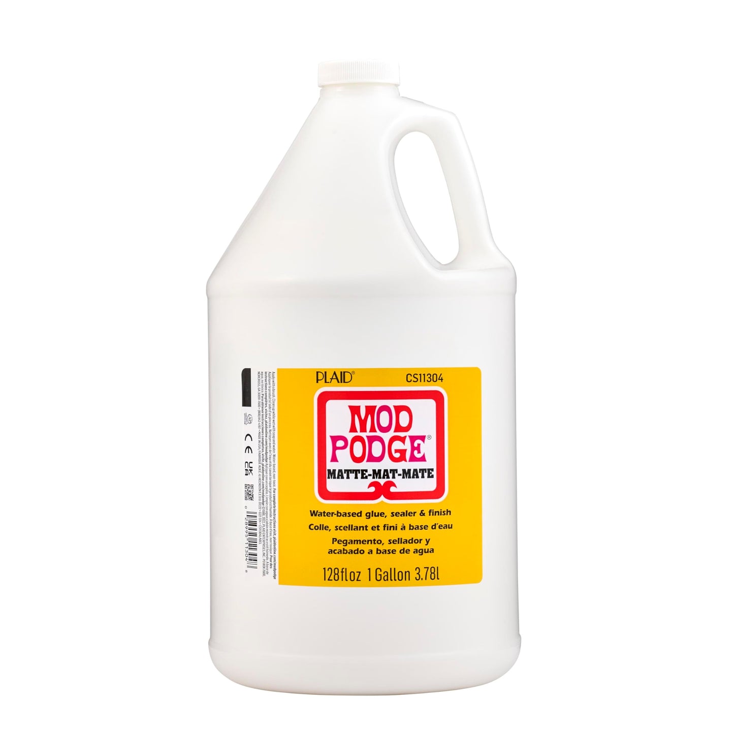 Mod Podge Matte Sealer, Glue & Finish: All-in-One Craft Solution- Quick Dry, Easy Clean, for Wood, Paper, Fabric & More. Non-Toxic - Craft with Confidence, Made in USA, 32 oz., Pack of 1