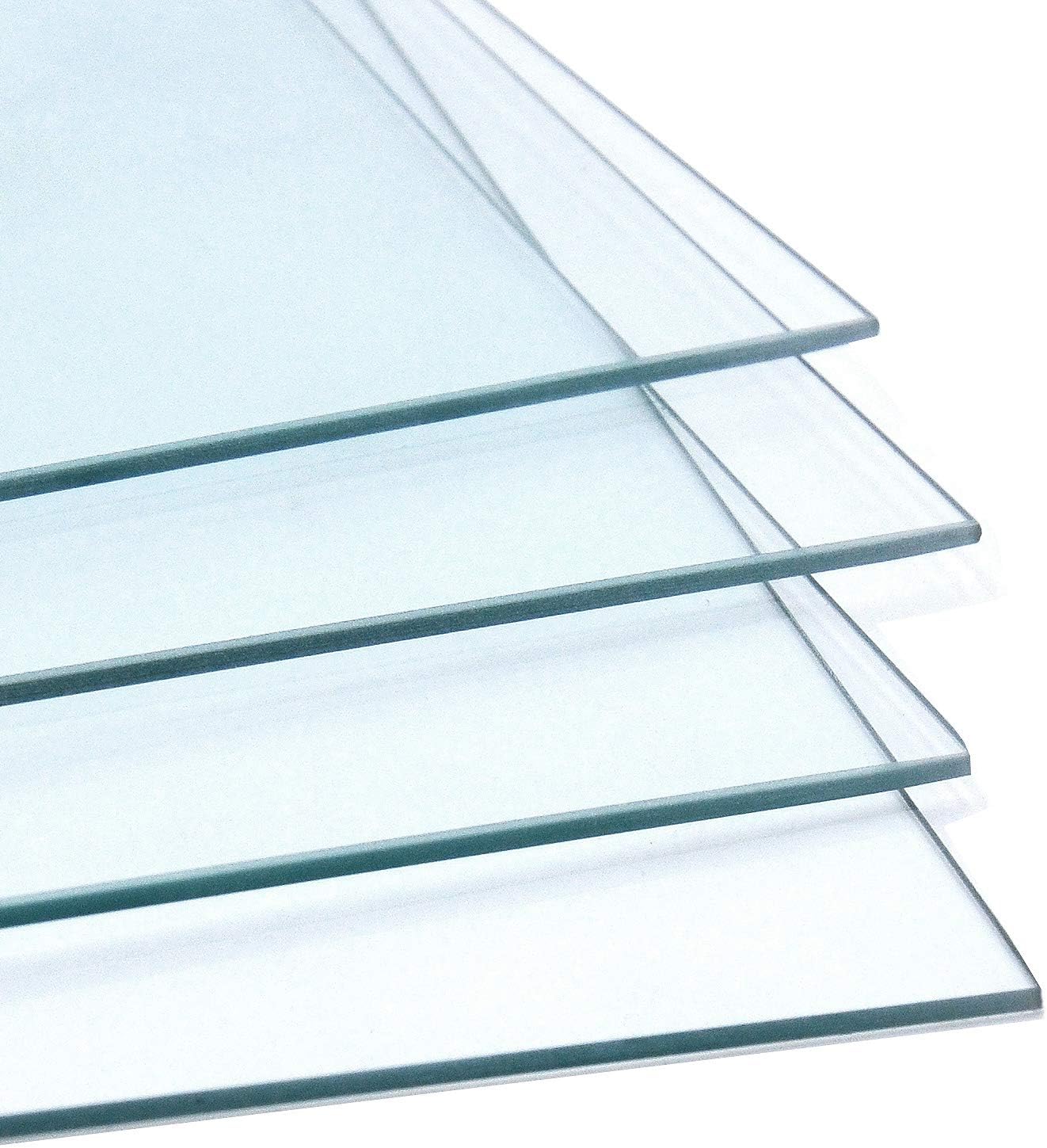 Egofine 11x14 Heat-Strengthened Glass Replacement for Picture Frame (Crystal Clear, 2 Pack), Replacement Glass for 11 by 14 Photo Frame