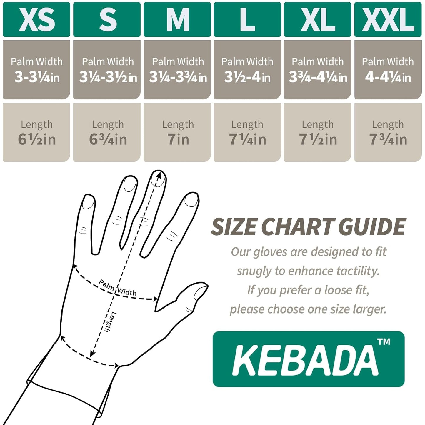 Kebada W1 Work Gloves for Men and Women, PU Coated Safety Gloves with Grip, Touchscreen, Ideal for Warehouse Package Handling, Construction, Gardening, Gray Large