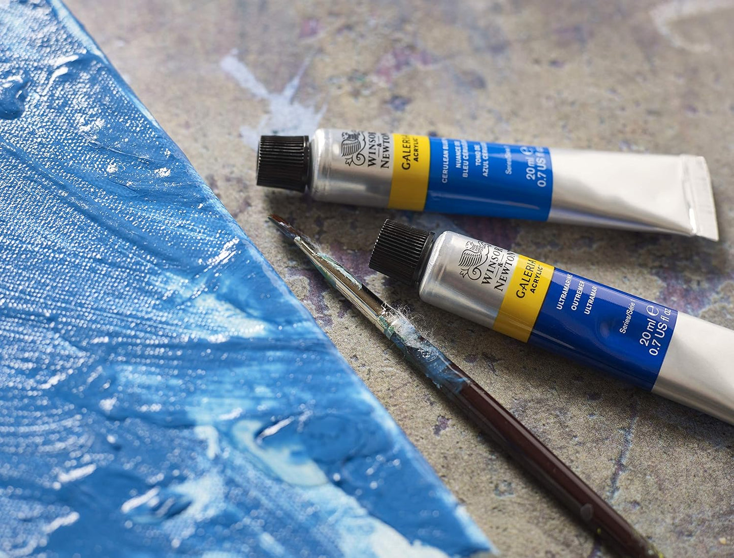 Winsor & Newton Galeria Acrylic Color, 200ml (6.75-oz) Tube, Titanium White