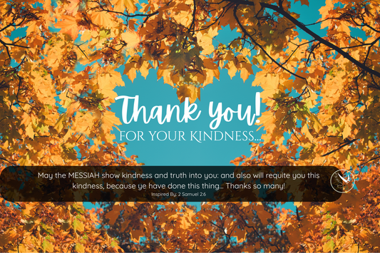 2 SAM 26 ThankYOU Postcard