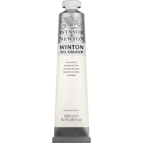 Winsor & Newton Winton Oil Color, 200ml (6.75-oz) Tube, Titanium White