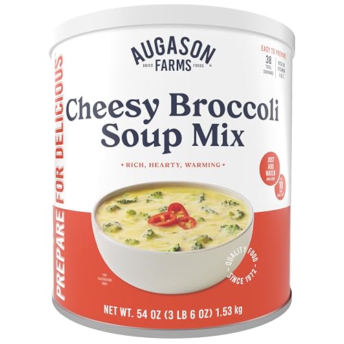 Augason Farms Creamy Potato Soup Mix Can, Emergency Food Supply, Everyday Meals, 36 Servings