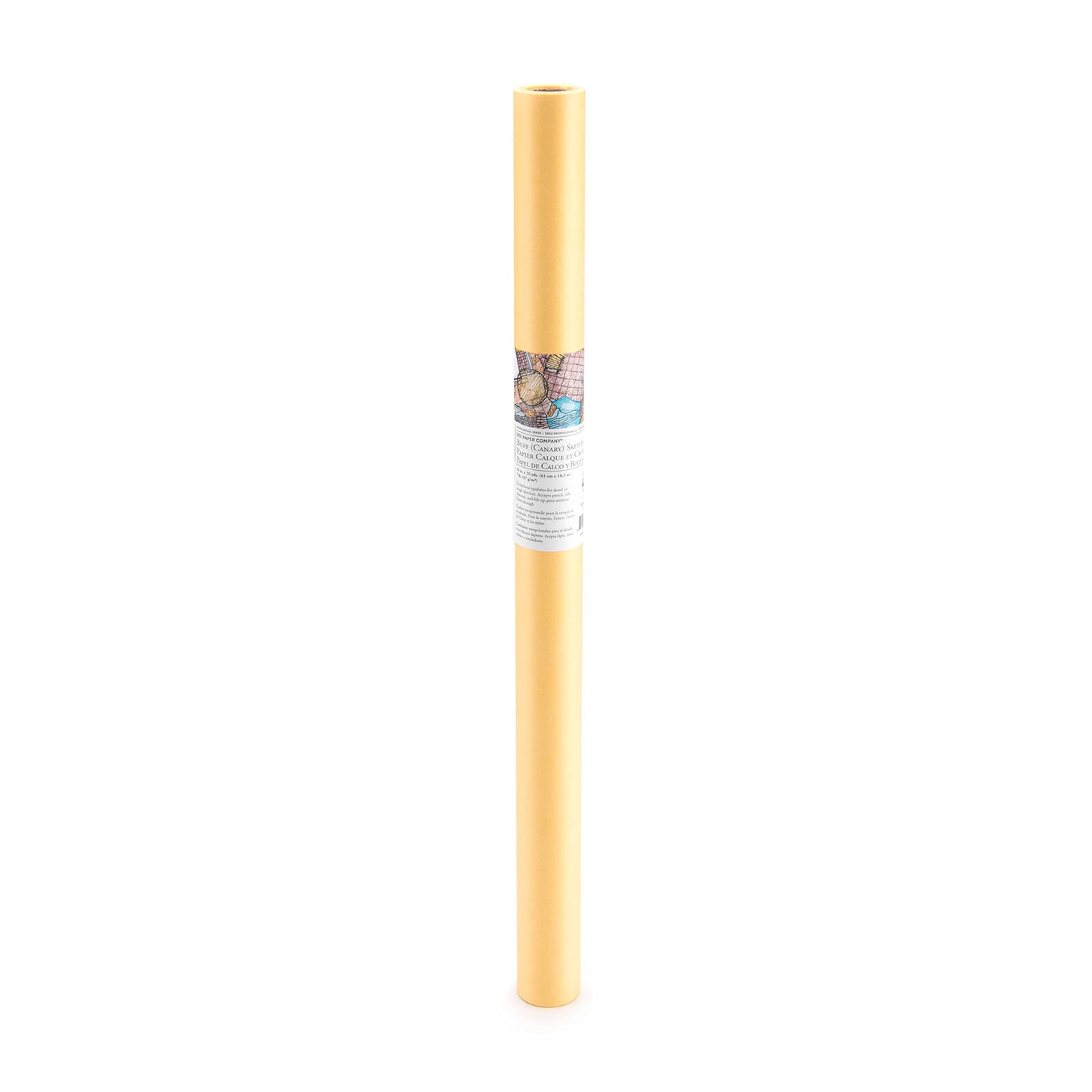 Bee Paper White Sketch and Trace Roll, 18-Inch by 20-Yards