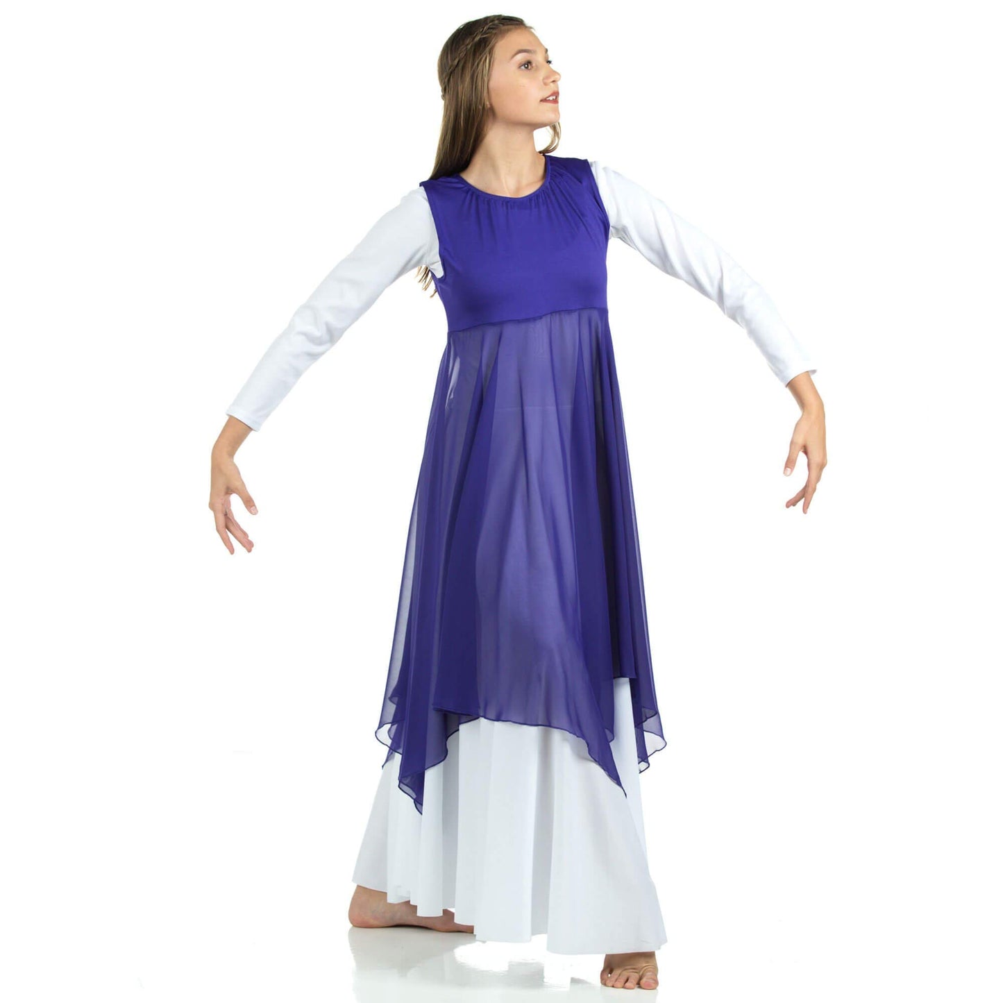 Danzcue Womens Worship Praise Dance Pullover Vest