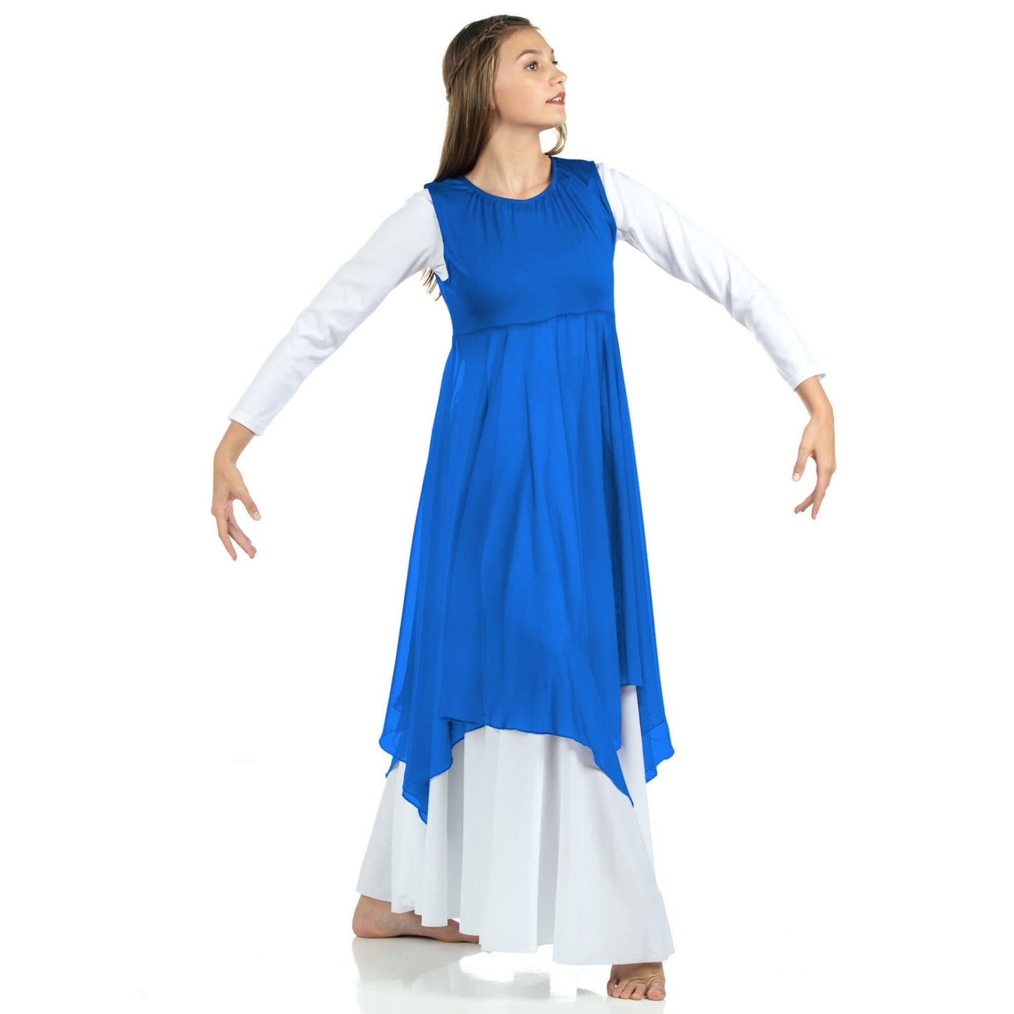 Danzcue Womens Worship Praise Dance Pullover Vest