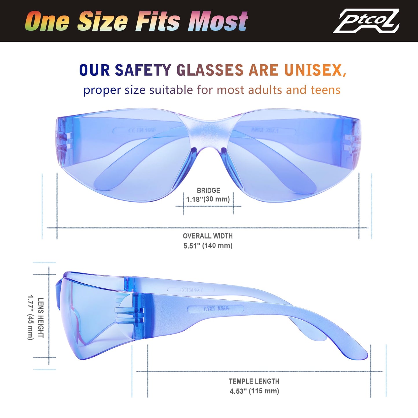 28 Pack Safety Glasses Crystal Clear (Bulk Pack of 24+4) Unisex Anti-Scratch Protective Goggles Impact Resistant Lens Eyewear with ANSI Z87.1 Certified for Construction, Shooting and Laboratory