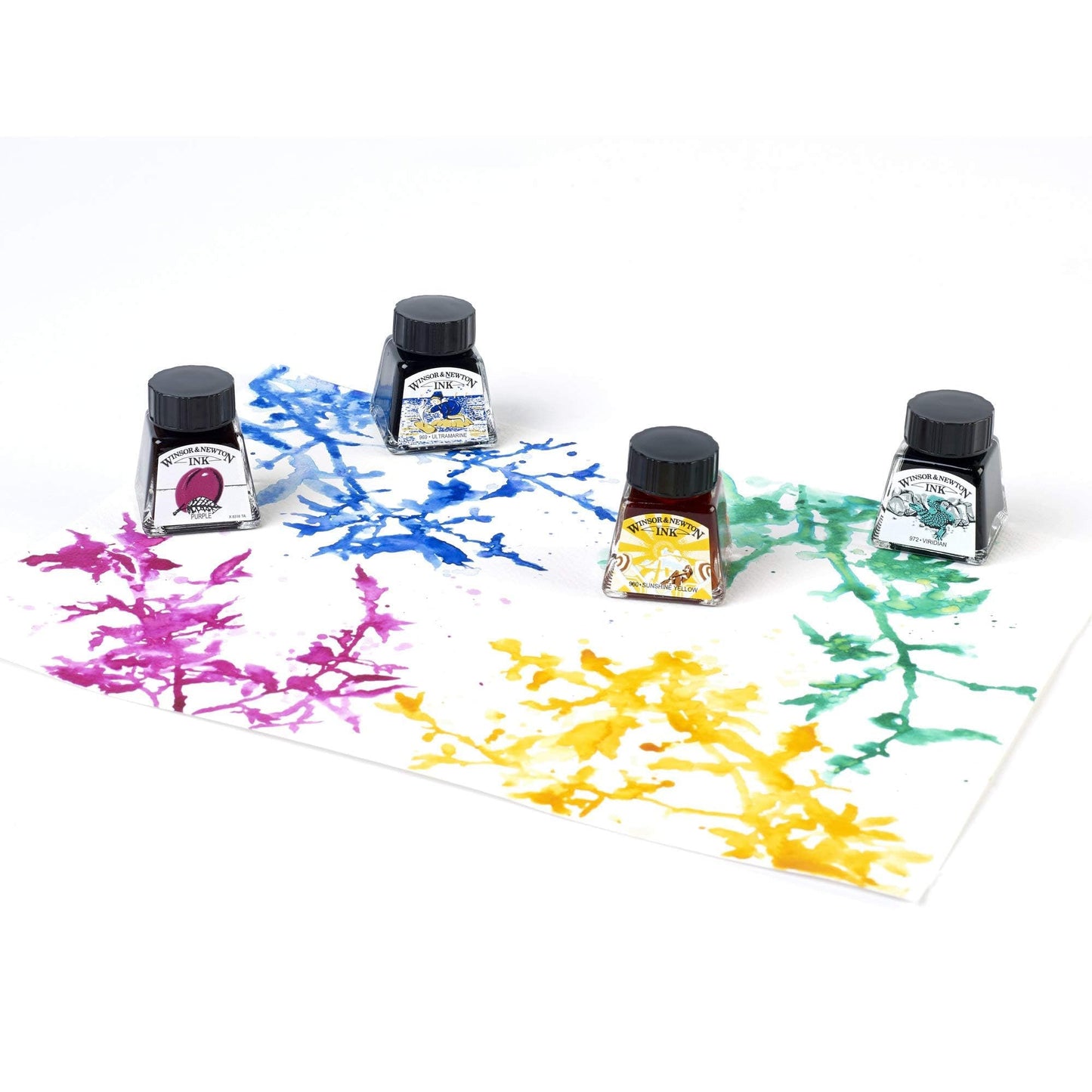 Winsor & Newton Drawing Ink, 14ml Bottle, Liquid Indian Ink