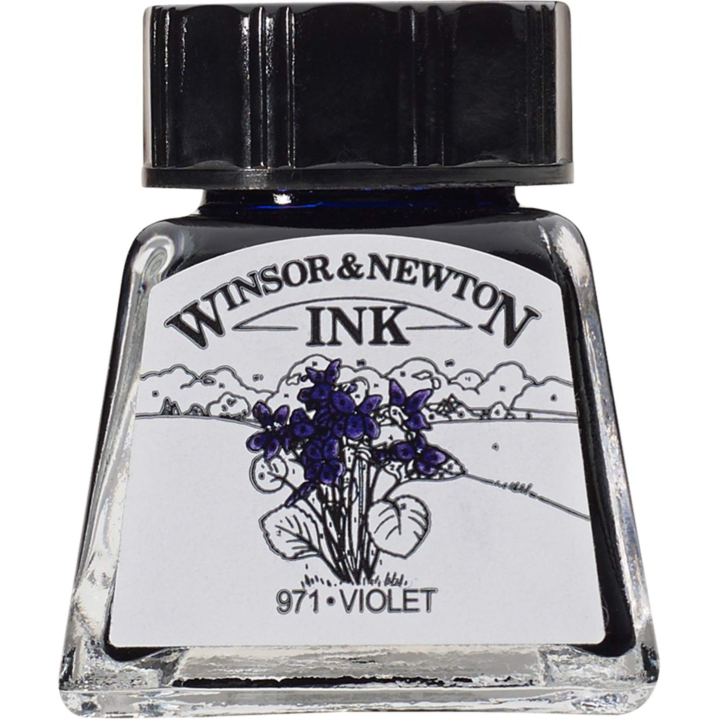 Winsor & Newton Drawing Ink, 14ml Bottle, Liquid Indian Ink