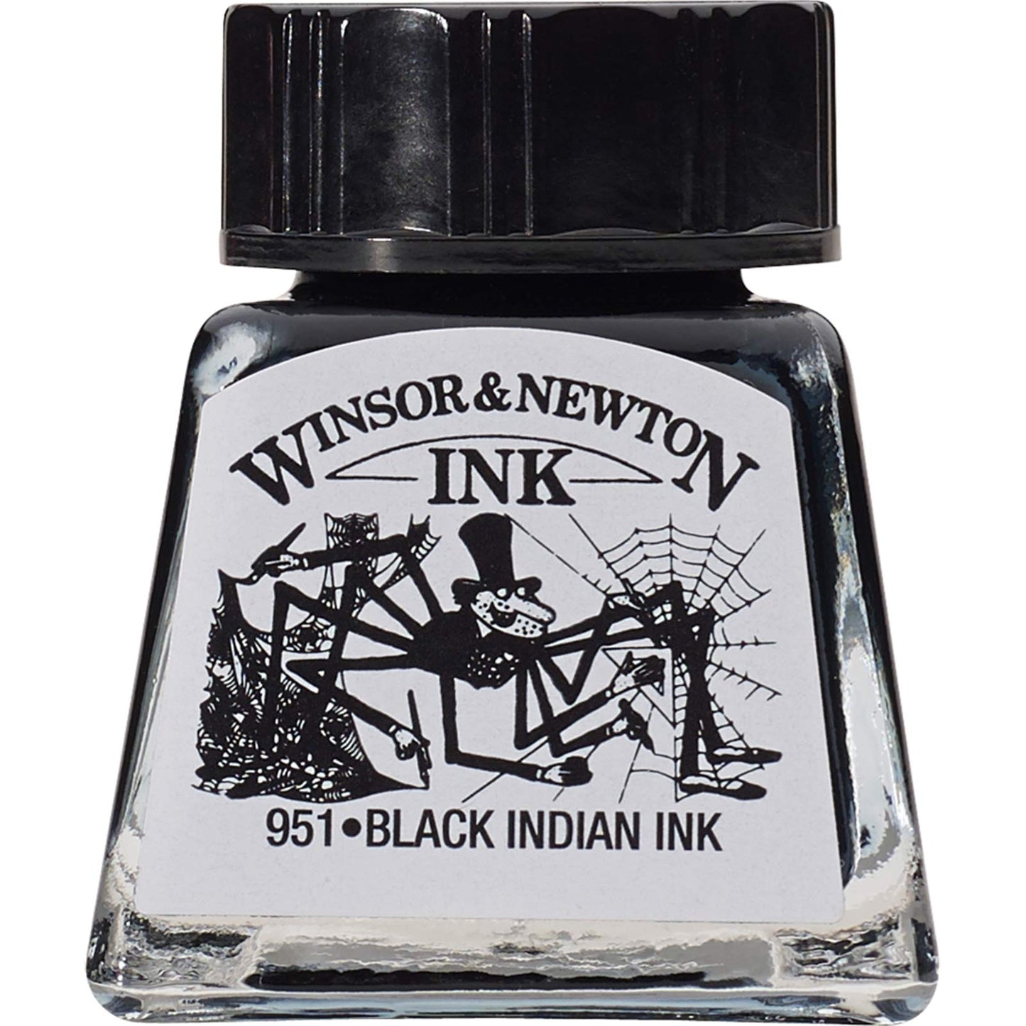 Winsor & Newton Drawing Ink, 14ml Bottle, Liquid Indian Ink