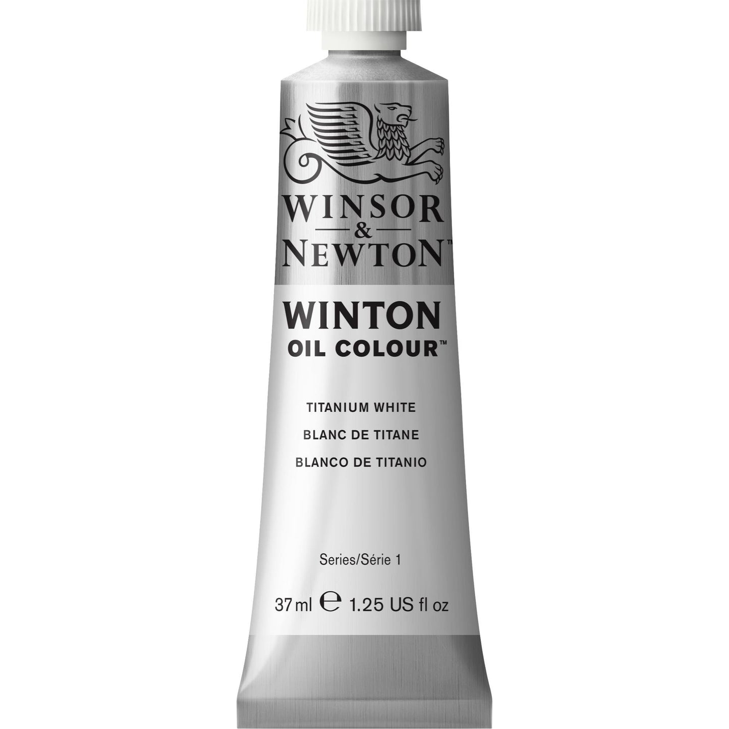 Winsor & Newton Winton Oil Color, 200ml (6.75-oz) Tube, Titanium White