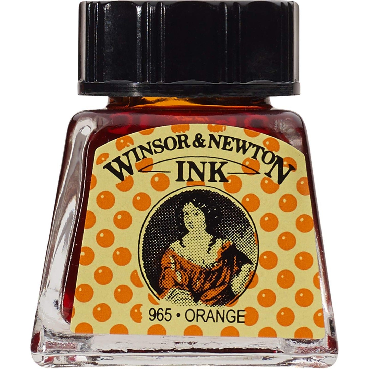 Winsor & Newton Drawing Ink, 14ml Bottle, Liquid Indian Ink