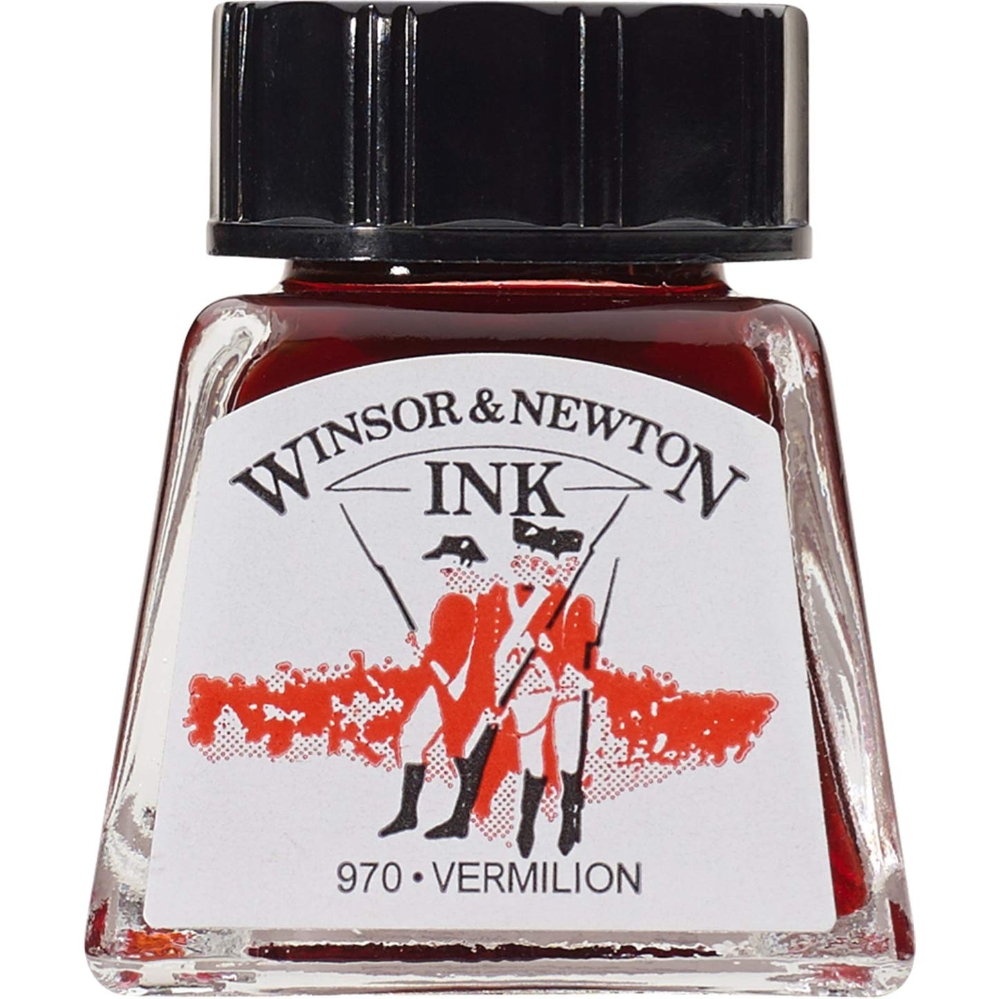 Winsor & Newton Drawing Ink, 14ml Bottle, Liquid Indian Ink