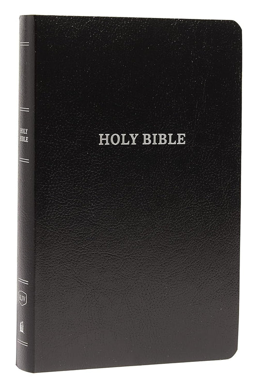 KJV Holy Bible: Gift and Award, Black Leather-Look, Red Letter, Comfort Print: King James Version