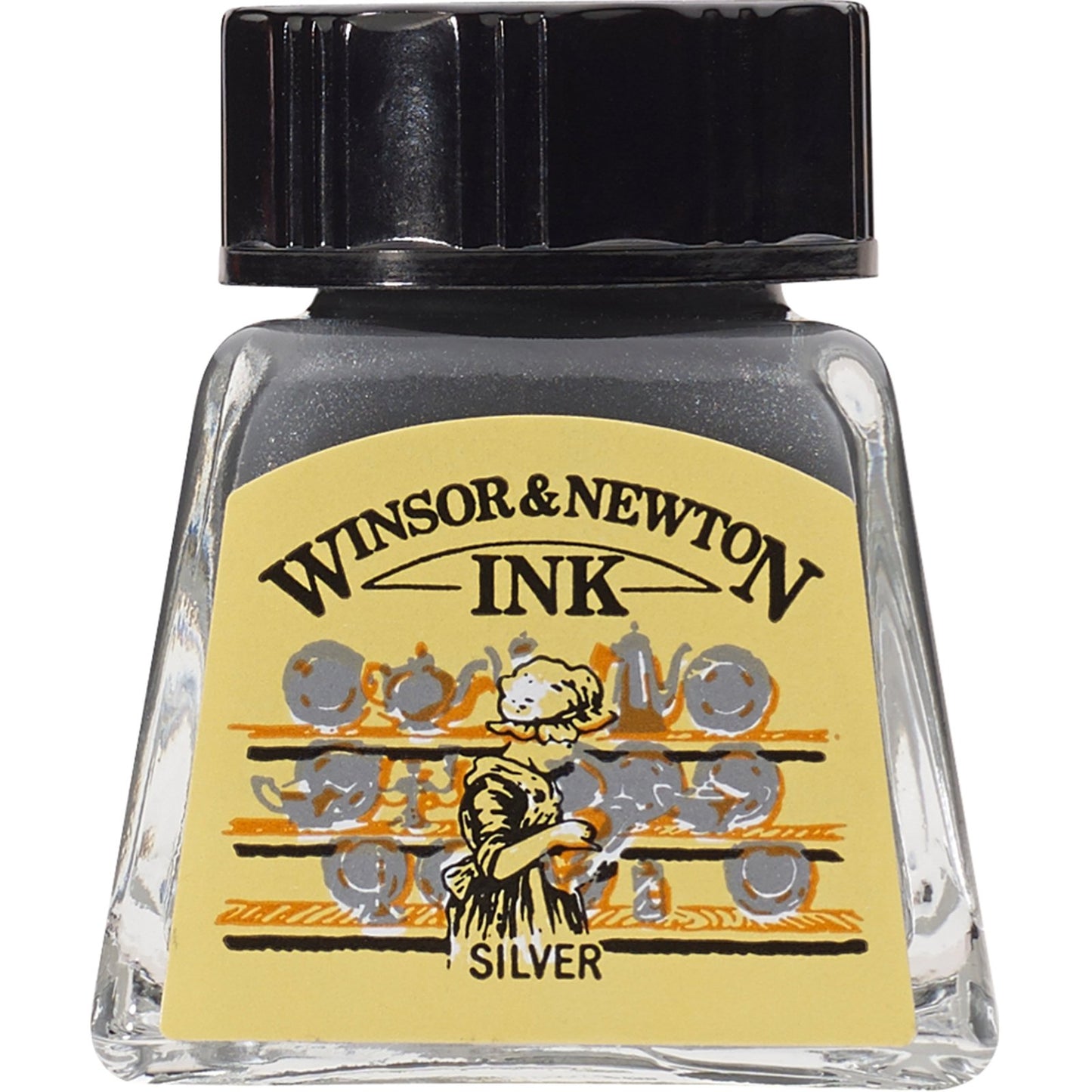 Winsor & Newton Drawing Ink, 14ml Bottle, Liquid Indian Ink