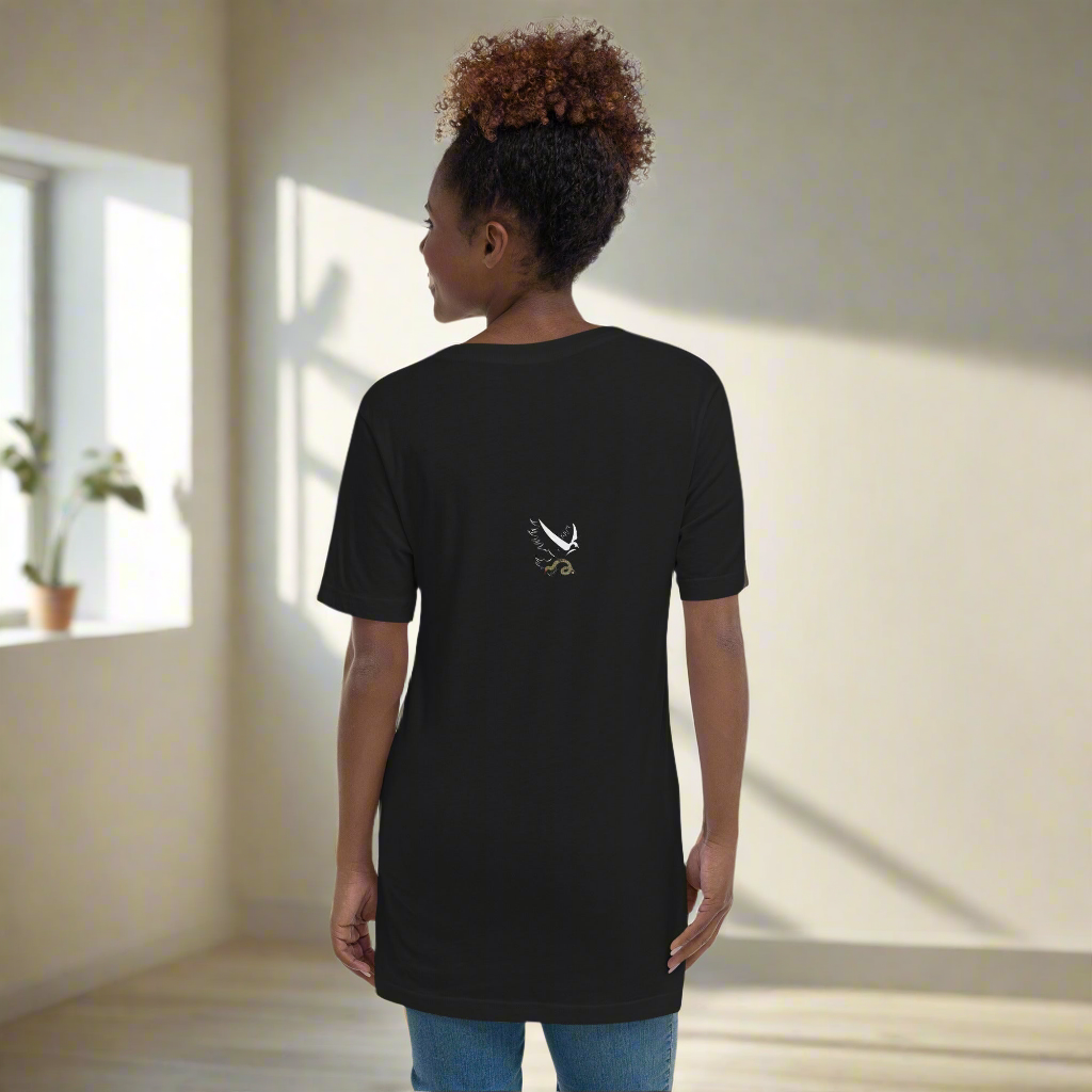 'CreatorMODE' Unisex Short Sleeve V-Neck T-Shirt